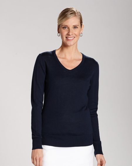 Ladies Douglas V Neck Sweater | Cutter & Buck Australia