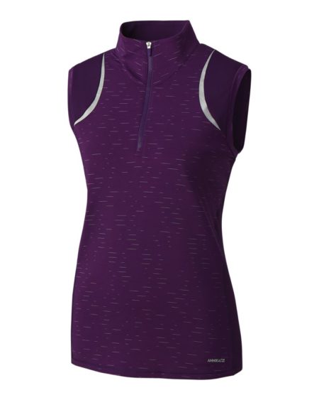 Annika Elite Sleeveless Mock Half-Zip | Cutter & Buck