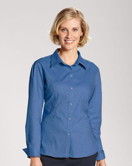 Ladies Easy Care Nailshead Woven Shirt | Cutter & Buck Australia