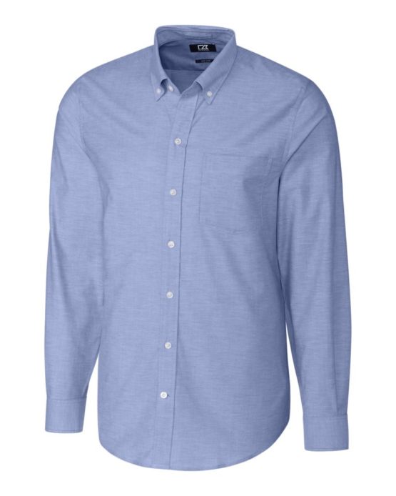 Men's Stretch Oxford Woven Shirt | Cutter & Buck Australia