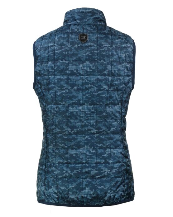 Ladies Rainier Camo Print Vest | Cutter & Buck Australia