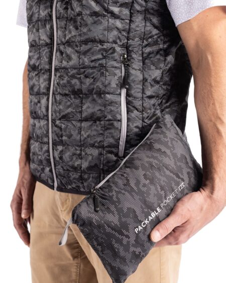 Men's Rainier Camo Print Vest | Cutter & Buck Australia