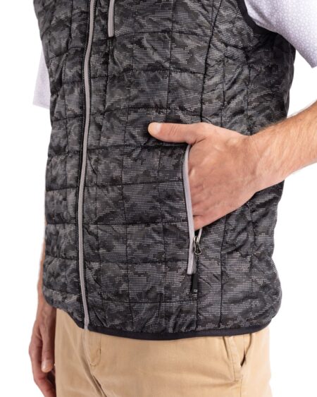 Men's Rainier Camo Print Vest | Cutter & Buck Australia