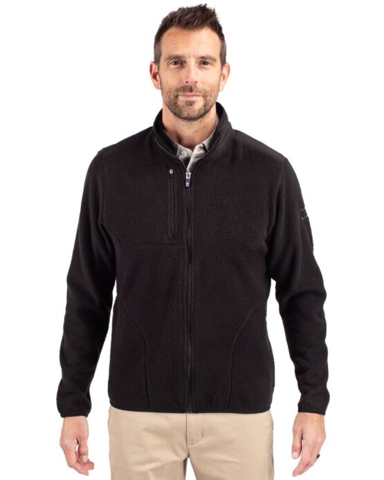 Cascade Eco Sherpa Full Zip Jacket | Cutter & Buck Australia