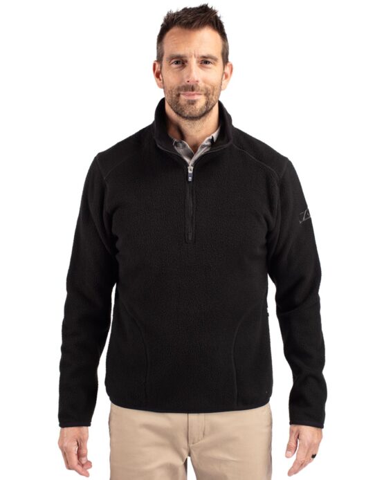 Cascade Eco Sherpa Half Zip Jacket | Cutter & Buck Australia