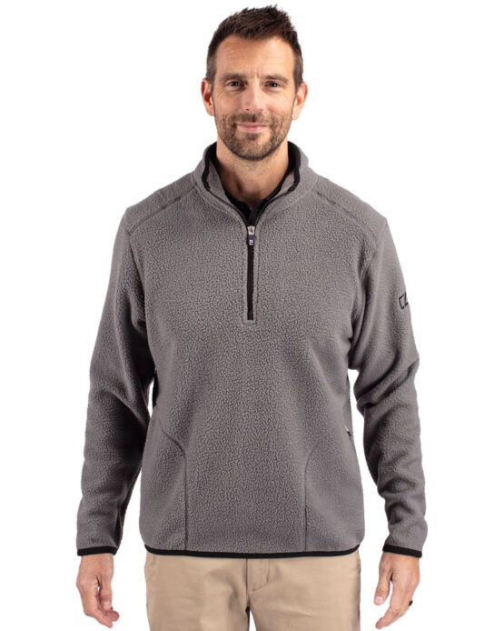 Cascade Eco Sherpa Half Zip Jacket | Cutter & Buck Australia