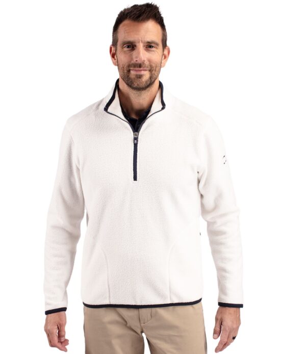 Cascade Eco Sherpa Half Zip Jacket | Cutter & Buck Australia