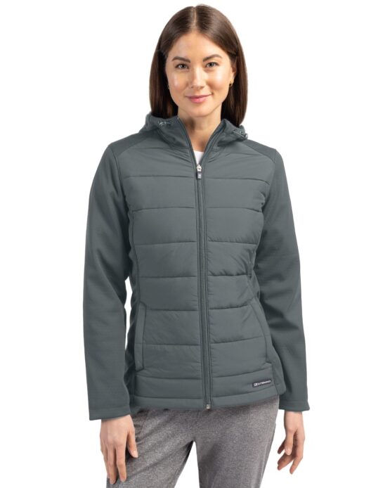 Ladies Evoke Eco Hybrid Jacket | Cutter & Buck Australia