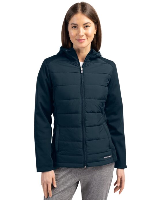 Ladies Evoke Eco Hybrid Jacket | Cutter & Buck Australia