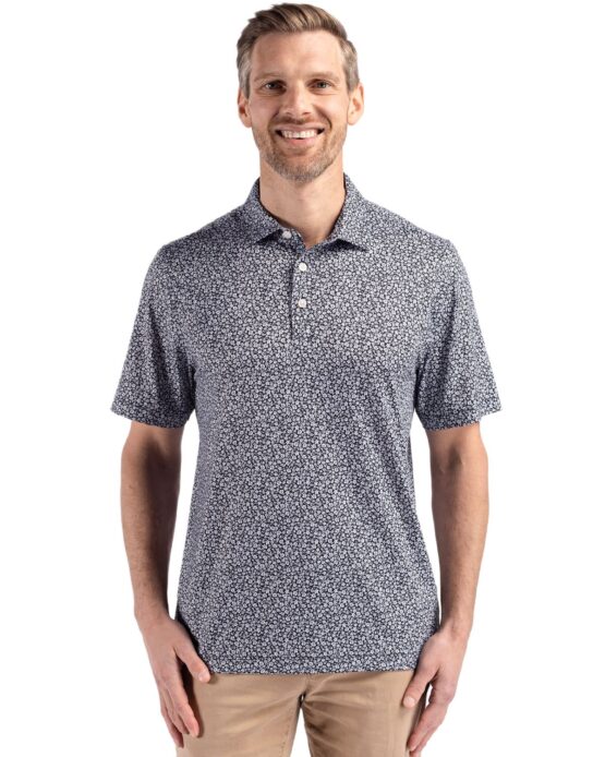 Pike Eco Flora Print Polo | Cutter & Buck Australia