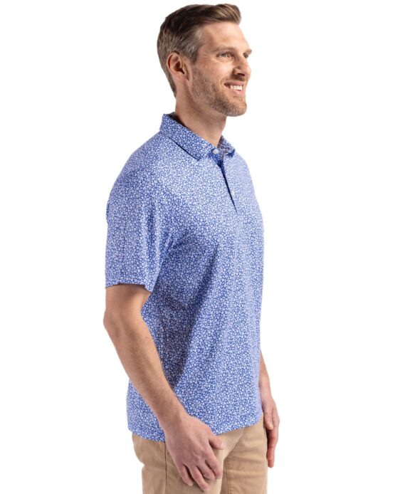 Pike Eco Flora Print Polo | Cutter & Buck Australia