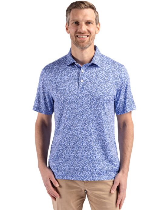 Pike Eco Flora Print Polo | Cutter & Buck Australia