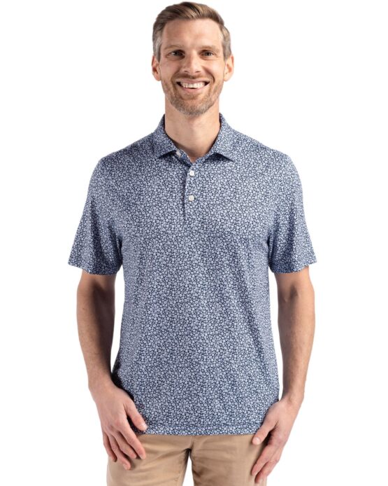 Pike Eco Flora Print Polo | Cutter & Buck Australia