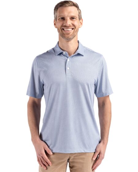 Pike Eco Diamond Dot Print Polo | Cutter & Buck Australia