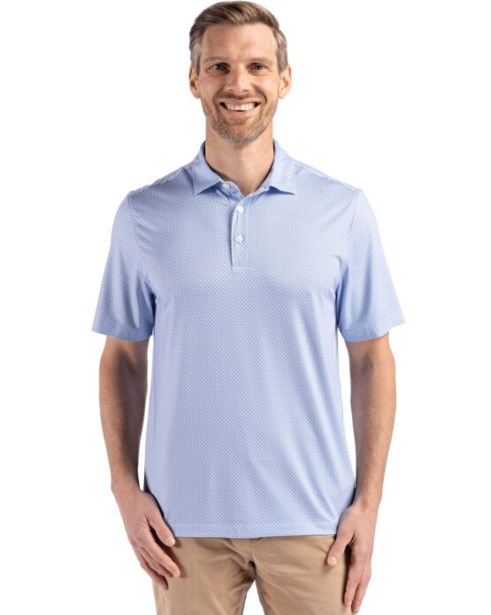 Pike Eco Diamond Dot Print Polo | Cutter & Buck Australia