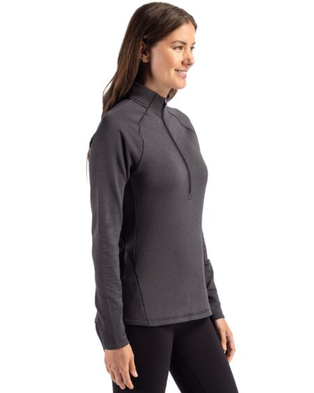 Ladies Peshastin Eco Fleece Half Zip Pullover | Cutter & Buck Australia