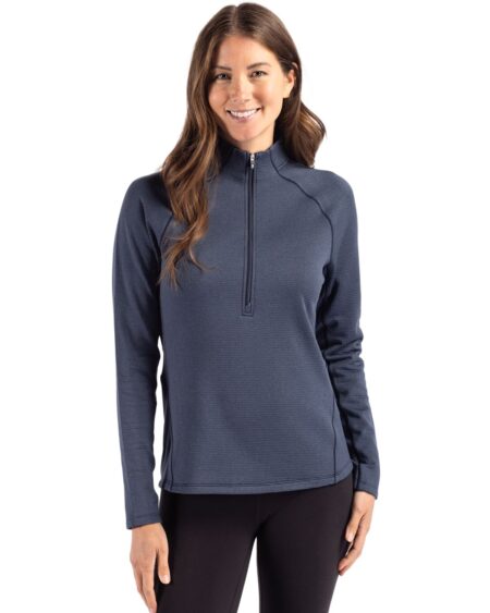 Ladies Peshastin Eco Fleece Half Zip Pullover | Cutter & Buck Australia