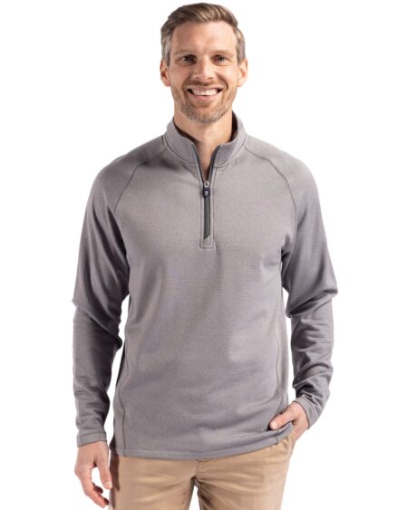 Mens Peshastin Eco Fleece Half Zip Pullover | Cutter & Buck Australia