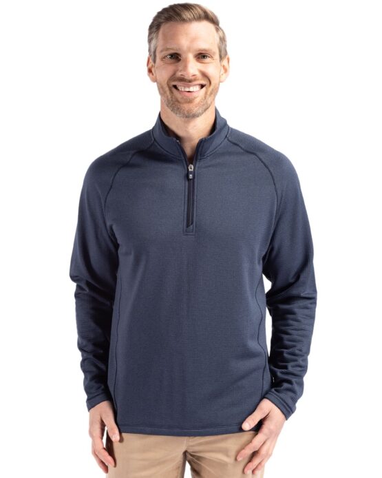 Mens Peshastin Eco Fleece Half Zip Pullover | Cutter & Buck Australia