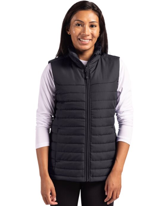 Ladies Elevation Eco Puffer Vest | Cutter & Buck Australia