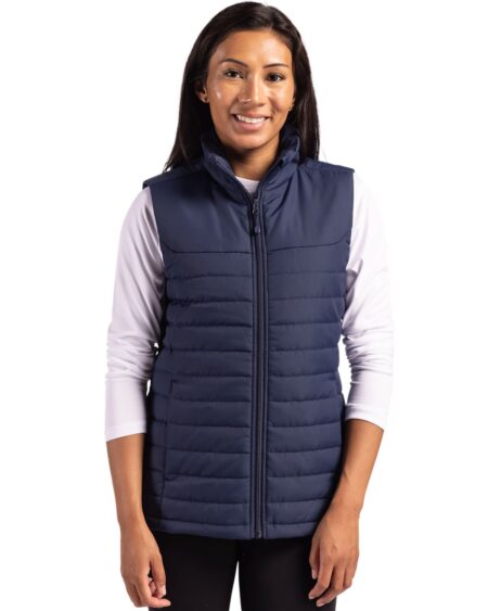 Ladies Elevation Eco Puffer Vest | Cutter & Buck Australia