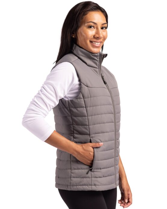 Ladies Elevation Eco Puffer Vest | Cutter & Buck Australia